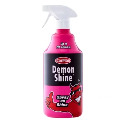 Image de CarPlan Demon Shine Instant Spray for Cars &amp; Motorcycles Gloss Finish Manual Sprayer 1 Litre