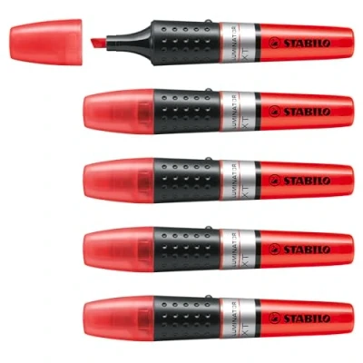 Afbeelding van STABILO LUMINATOR markeerstift, rood markeerstift