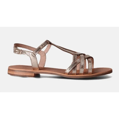 Afbeelding van Les Tropeziennes par M Belarbi Hastro Sandalen, Dames, Maat: 41, Gold Leer