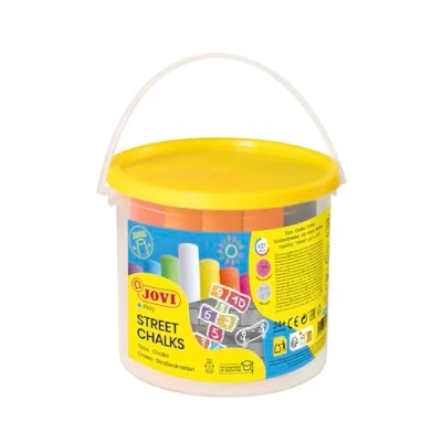 Afbeelding van Jovi Maxi Classcolor Street krijt, verschillende kleuren, 20 stuks (1130)