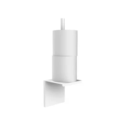 Afbeelding van Wc rolhouder voorraad Allibert Loft Game mat wit