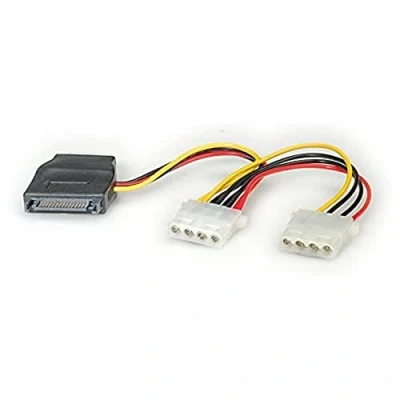 Afbeelding van ROLINE Y adapterkabel SATA / 3x 4 pol. HDD, 0,2 m