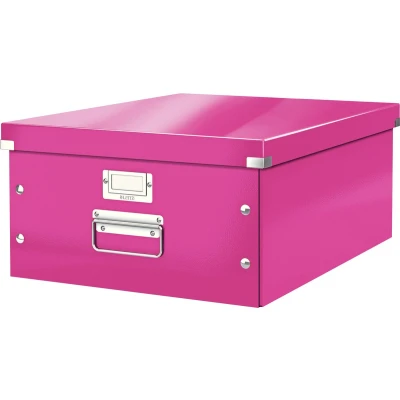 Afbeelding van Opbergdoos groot 6045 Click&amp;Store WOW 85% gerecycled karton Leitz