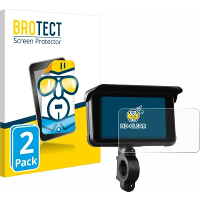 Afbeelding van BROTECT Screenprotector voor Midland Bike Play Guardian Folie Beschermfolie transparant (2 Stuks)
