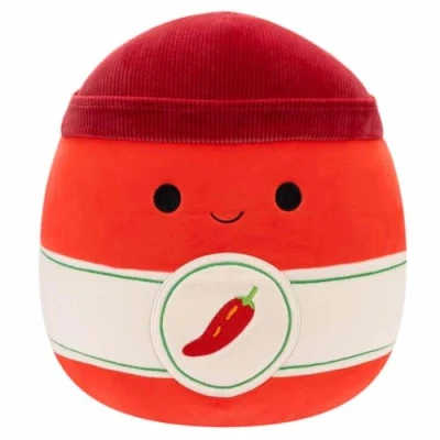 Image de Squishmallows Originaux 30cm Illia la Sriracha, Ajoute Ilia à Ton équipe, Peluche Ultra Douce, Officielle Kellytoy