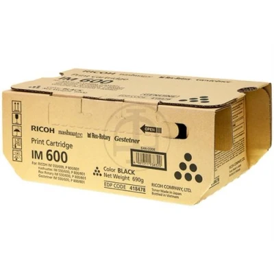 Afbeelding van Ricoh 418477 (IM 600) Toner Zwart