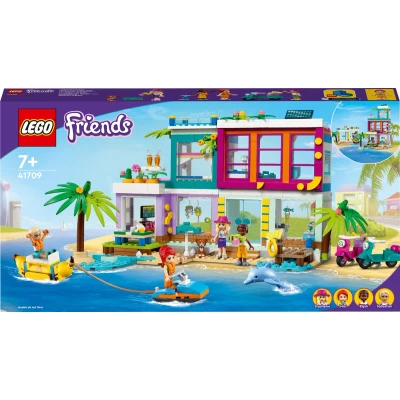 Afbeelding van LEGO Friends Vakantie Strandhuis Set 41709