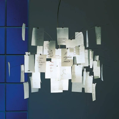 Afbeelding van Hanglamp Zettel&#039;z 5 met labels