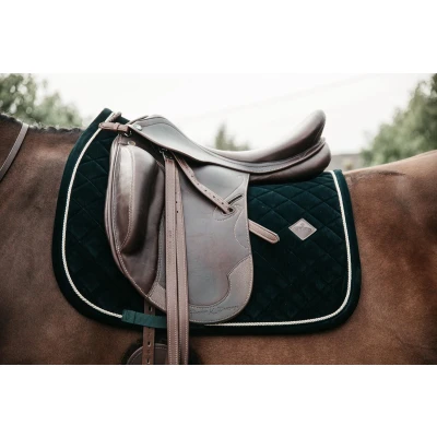 Afbeelding van Kentucky Dressuur Zadeldekje Corduroy Pine Green Full