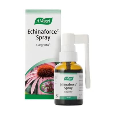 Afbeelding van A.Vogel Echinaforce Keelirritatiespray met Echinacea en salie Immuunsysteem Natuurlijke ondersteuning Biologische ingrediënten 30 ml