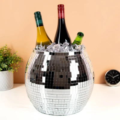 Afbeelding van MikaMax Disco Ball Ice Bucket 27,5 x 24,5 cm