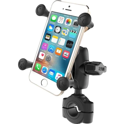 Afbeelding van Torque™ smartphone stang bevestigingset met X Grip RAM B 408 75 1 A UN7U Kort