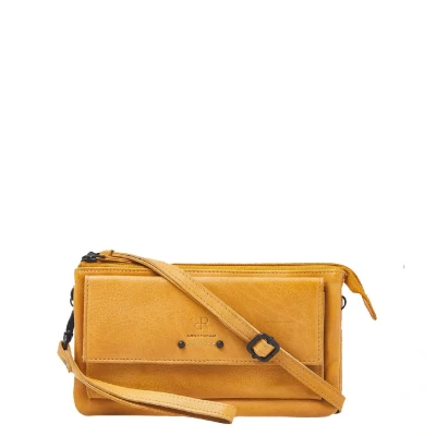 Afbeelding van dR Amsterdam Tampa Schoudertas/Clutch yellow Damestas
