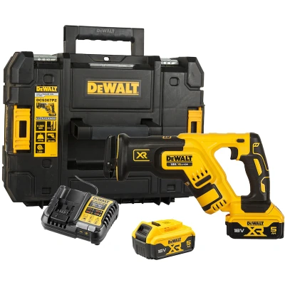 Afbeelding van DeWalt DCS367P2 18V Li Ion accu reciprozaag set (2x 5.0Ah accu) in TSTAK koolborstelloos
