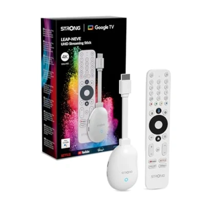 Afbeelding van Strong LEAP NEVE Smart TV dongle 4K Ultra HD Android Wit