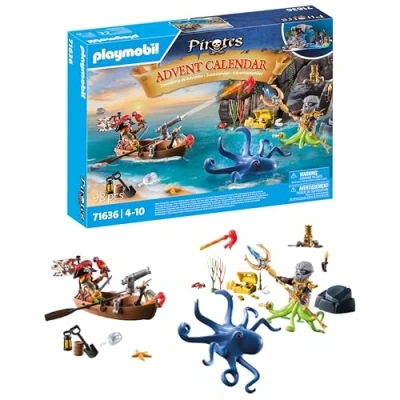 Afbeelding van PLAYMOBIL Christmas Adventskalender: Piraten 71636