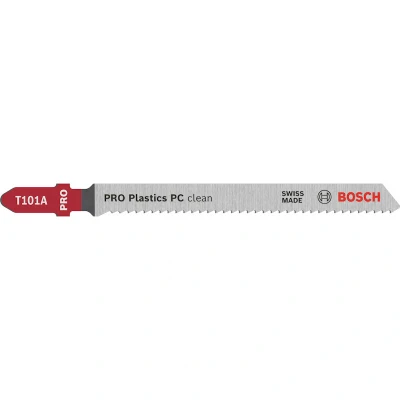 Afbeelding van Bosch Accessories 2608631670 Decoupeerzaagblad T 101 A, Special for Acrylic, verpakking van 3 stuks stuk(s)