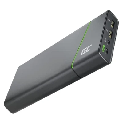 Afbeelding van Green Cell GC PowerPlay Ultra Powerbank 26800 mAh Quick Charge 3.0, Power Delivery LiPo Zwart
