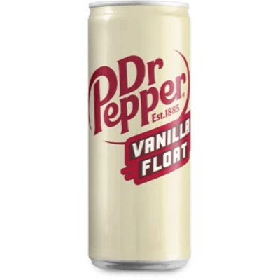 Afbeelding van Dr. Pepper Vanilla Float Blik 12 x 33 cl