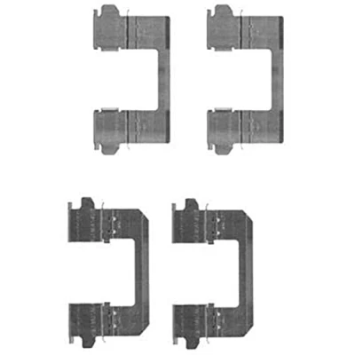 Afbeelding van HELLA 8DZ 355 203 771 Accessoireset, schijfremblok NISSAN: Qashqai / Qashqai+2 I Van, I, X Trail