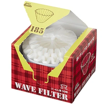 Afbeelding van Kalita Wave #185 white filters 50pc package