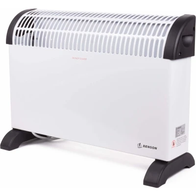 Afbeelding van Benson Convector Heater 750/1500 Watt 52 x 17 32.5 cm Wit