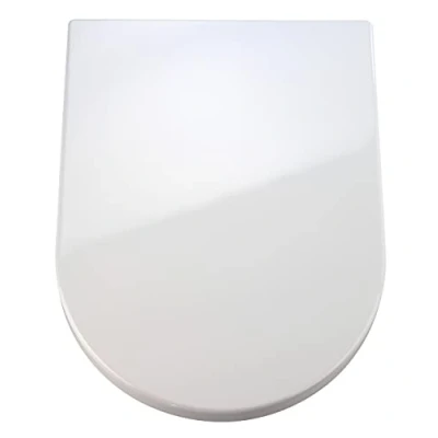 Afbeelding van Wenko Toiletbril Palma 35,5 X 46,5 Cm Duroplast Wit