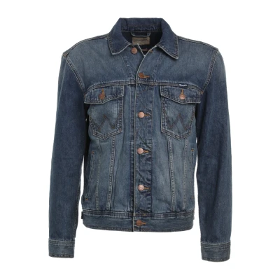 Afbeelding van Wrangler Spijkerjas, Heren, Maat: XXL, Blue