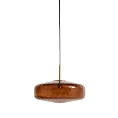 Afbeelding van Light &amp; Living Hanglamp PLEAT Ø30x17cm Bruin