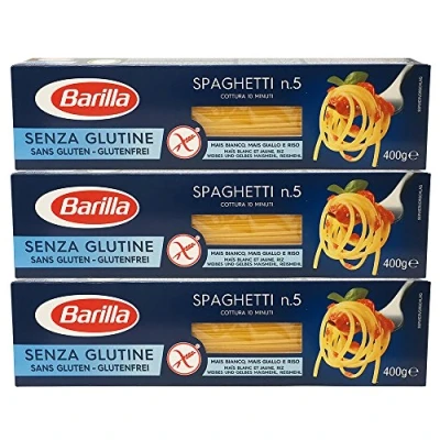Afbeelding van Barilla Senza Spaghettipasta, glutenvrij, 400 g, 20 stuks