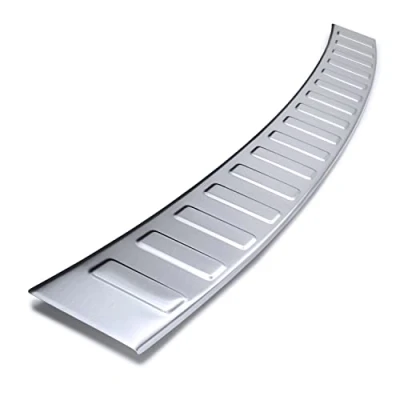 Afbeelding van tuning art BL968 bumperbescherming voor Skoda Superb 3 V Combi 2019 2023, kleur: zilver
