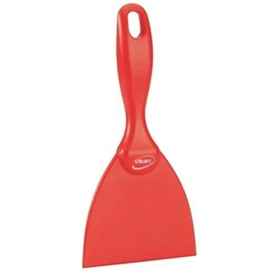 Image de VIKAN 40614 grattoir à main, 102 mm, polyester, rouge 4061/4