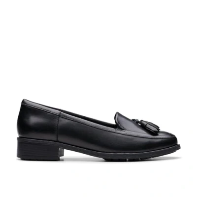 Afbeelding van Clarks Havisham Instappers, Dames, Maat: 40, Black Leer