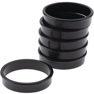 Afbeelding van Taartring met antikleeflaag Exoglass Set van 6 Matfer