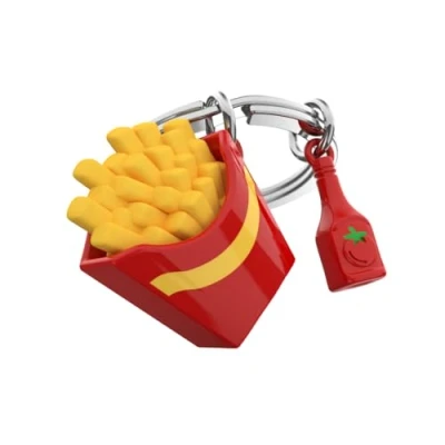 Afbeelding van Metalmorphose Sleutelhanger French Fries