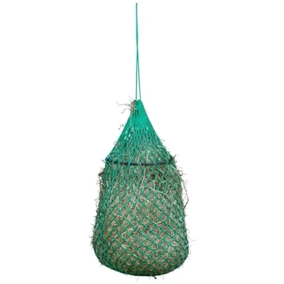 Afbeelding van Kerbl Hooiet met ring, groen, fijnmazig, 120 cm, maaswijdte 4,5 x cm