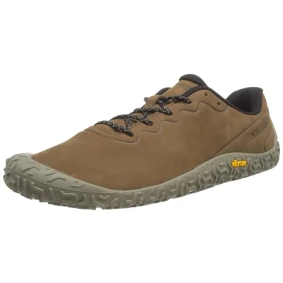 Afbeelding van Merrell Vapor Glove Loopschoen neutraal, Heren, Maat: 48, Earth Nubukleer