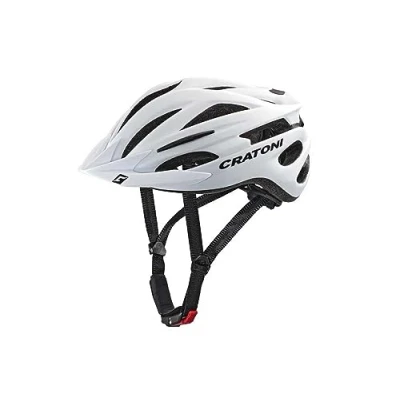 Afbeelding van Cratoni Pacer Fietshelm, wit Hoofdomtrek L/XL 58 62cm