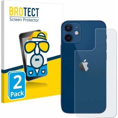 Afbeelding van BROTECT Screenprotector voor Apple iPhone 12 / Pro (Achterkant) Folie Beschermfolie matte (2 Stuks)
