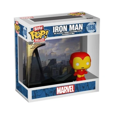 Afbeelding van Funko Bitty Pop Figuur Deluxe Iron Man Avenger Toren
