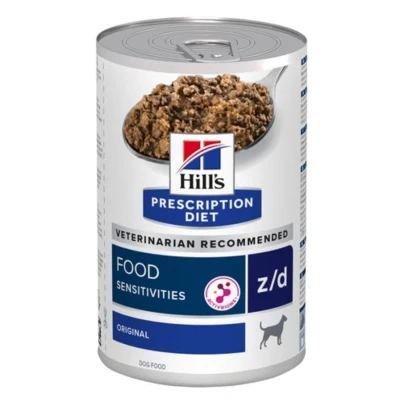 Afbeelding van Hill&#039;s Prescription Diet Z/D Food Sensitivities Blik Hondenvoer 370 g