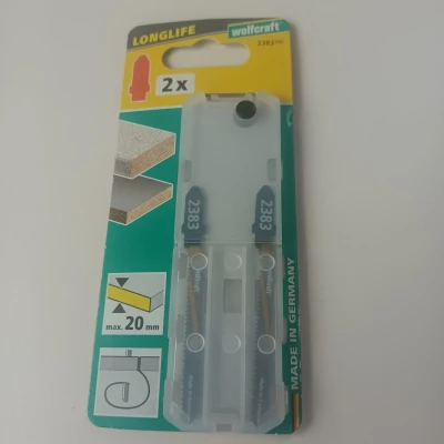 Afbeelding van Wolfcraft 2383000 2 decoupeerzaagbladen stuk(s)