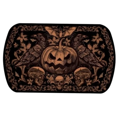 Afbeelding van Fiestas Guirca Halloween dienblad gothic pumpkins (39 cm)