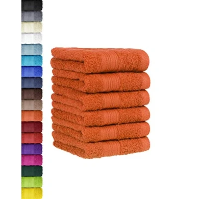 Afbeelding van 6 dlg. Set gastendoekjes in vele kleuren, 100% katoen, pak van 30 x 50 cm
