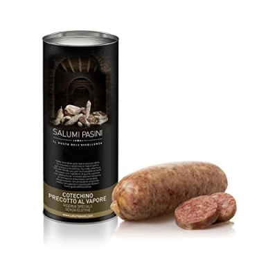 Afbeelding van Cotechino voorgekookt, Italiaans eten van Salumi Pasini, 500 g