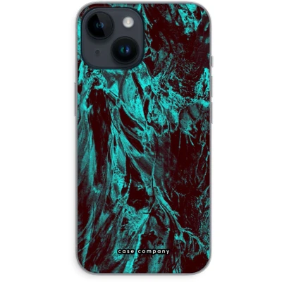 Afbeelding van Case Company® hoesje geschikt voor iPhone 14 Ice Age Soft Cover Telefoonhoesje Bescherming aan alle Kanten en Schermrand