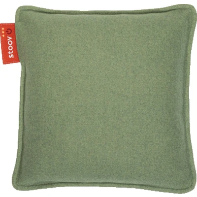 Afbeelding van Stoov Ploov 45x45 Original Melange Mid Green Draadloos Warmtekussen
