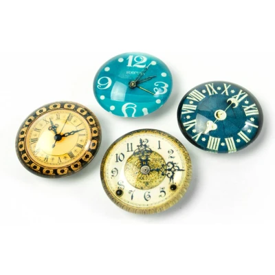 Afbeelding van Trendform Magnet Eye Klok set van 4 verschillende