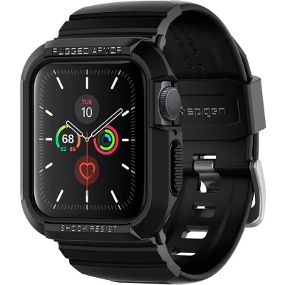 Afbeelding van Spigen Rugged Armor Pro Apple Watch 40mm Zwart