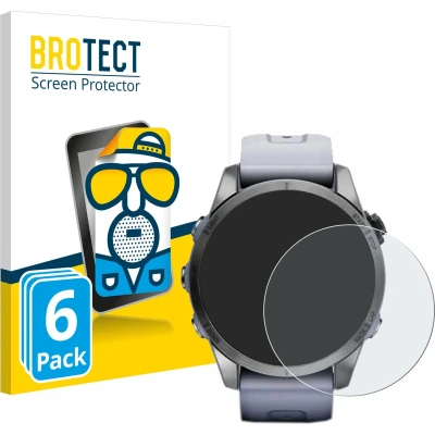 Afbeelding van BROTECT Screenprotector voor Garmin Fenix 7S (42 mm) Folie Beschermfolie matte (6 Stuks)